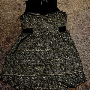 Forever 21 tribal print dress